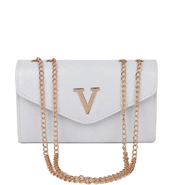 white designer handbag