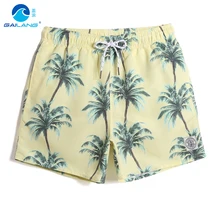 Летние мужские плавки новые Мультяшные кокосовые быстросохнущие спортивные шорты для серфинга de bain homme купальники с подкладкой свободные