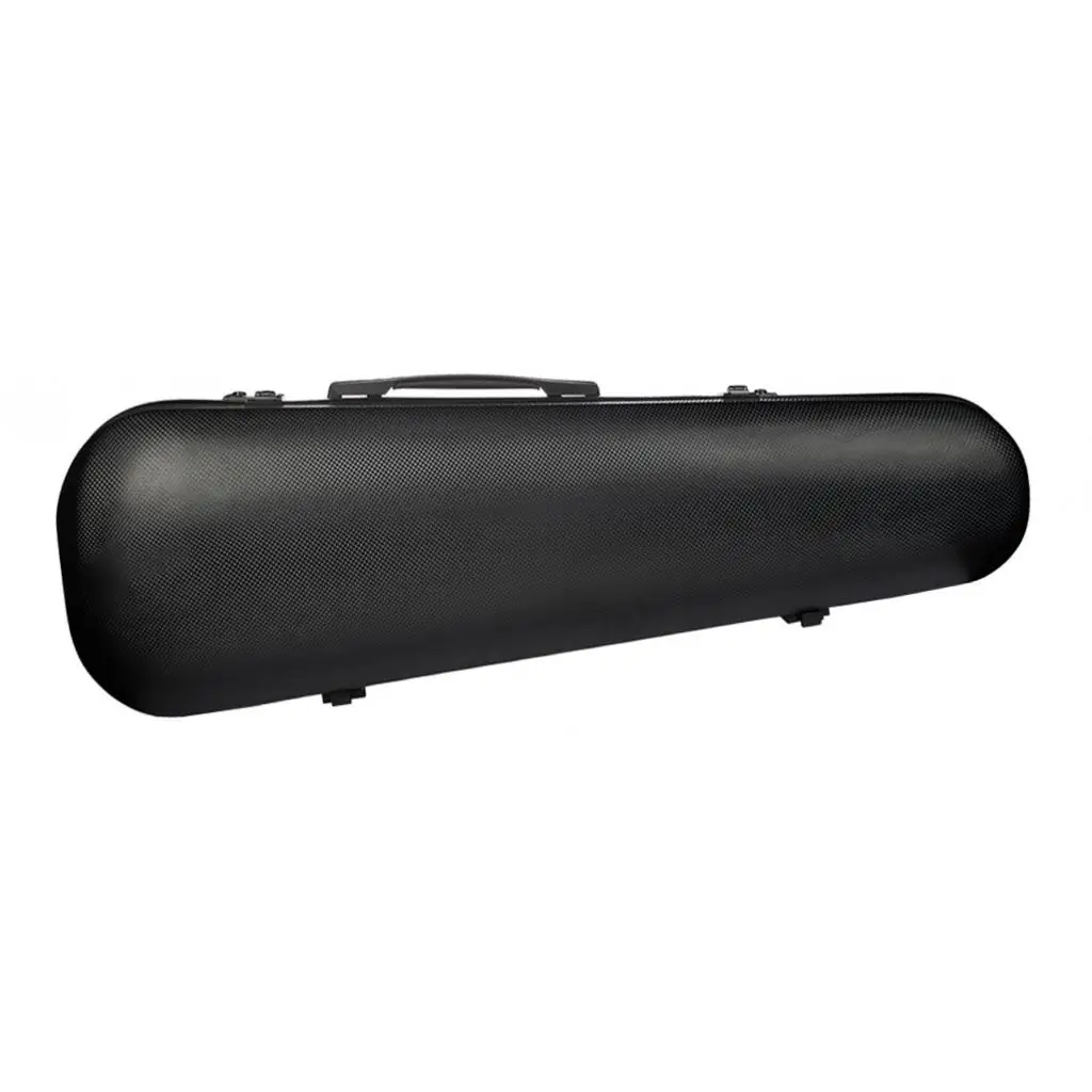 Violin Hard Case,4/4 Size Carbon Fiber Material with Carry Handle Straps