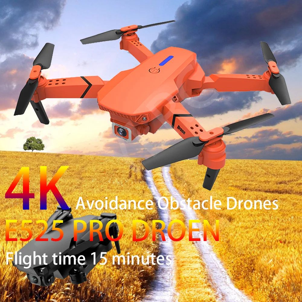 Квадрокоптер E525 Pro 4K с двойной камерой Wi-Fi FPV |