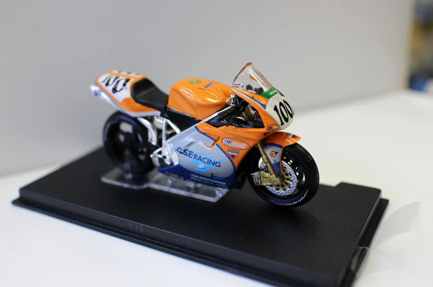 I XO 1:24 DU CATI 996R 100 #2001 Автомобильные Игрушки из сплава мотоцикла для детей детские