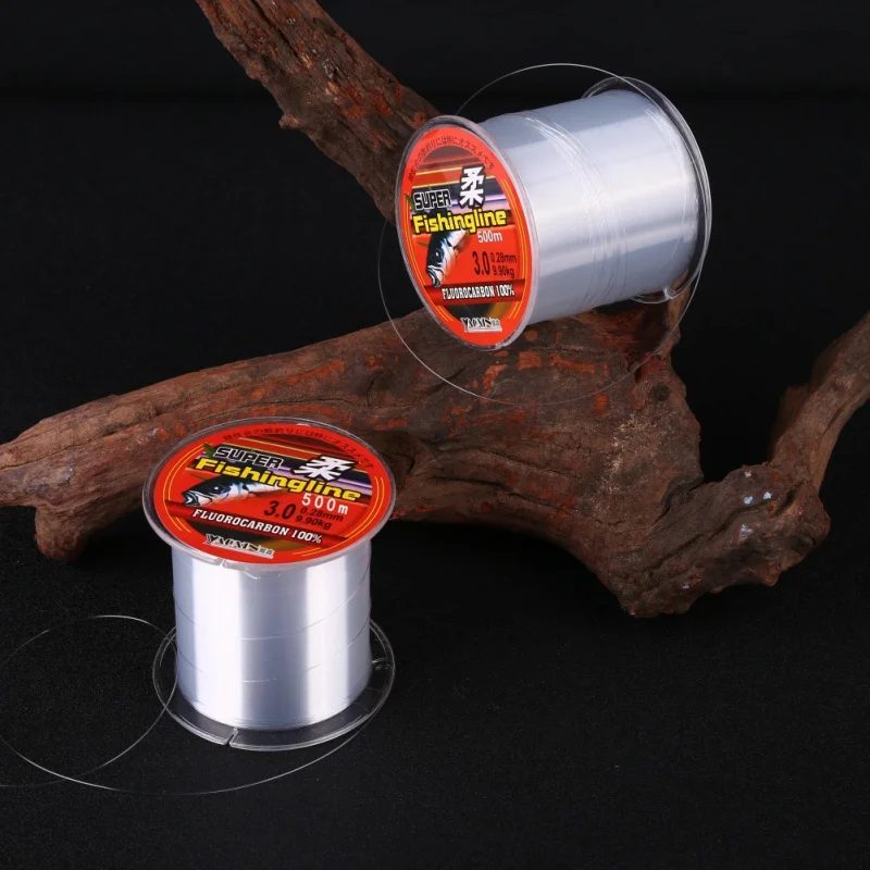 

New Super Strong Japanese Monofilament Nylon Fishing Line Without Plastic Box Packaging Robust Hot Sale 500M Series