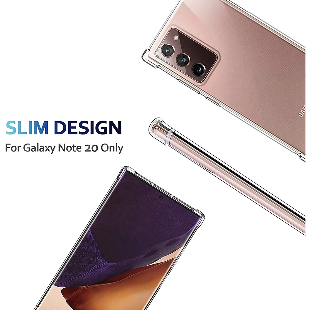 silicone cover with s pen Note20 Shockproof Silicone Phone Case For Samsung Galaxy Note 20 5G lens Protection Case for Samsung Note 20 Ultra 5G Back Cover samsung flip phone cute