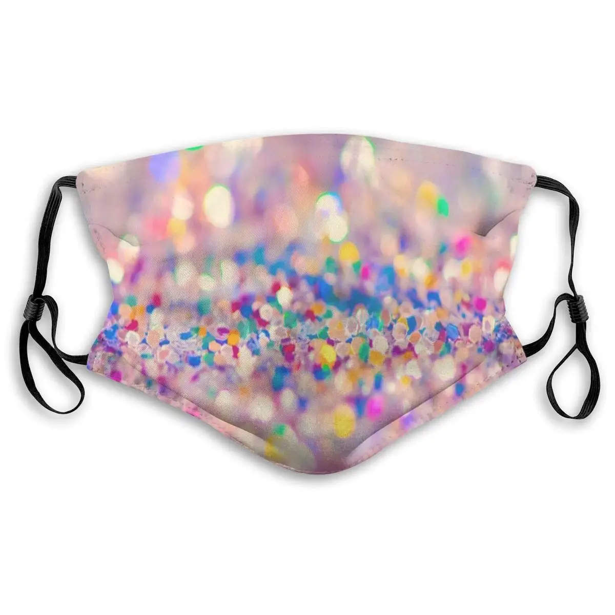 Модная крутая блестящая Алмазная Маска для рта взрослых детей