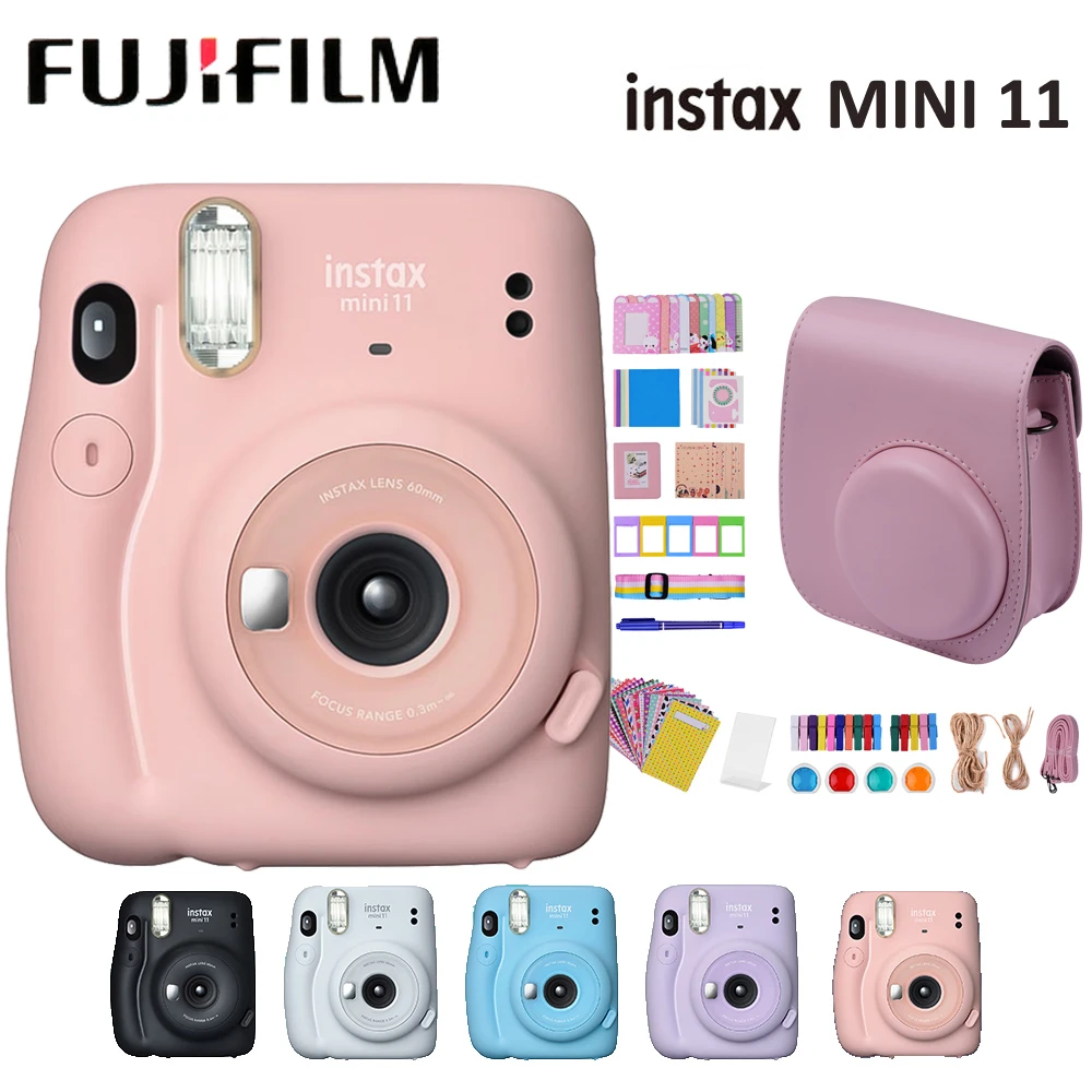 Fujifilm Instax Mini 11 Mini11 Instant Camera Film Cam Mini9 Mini 9 Batteries Birthday Christmas Gift For Boys Girls Instant Camera Fujifilm Instaxfujifilm Instax Mini Aliexpress