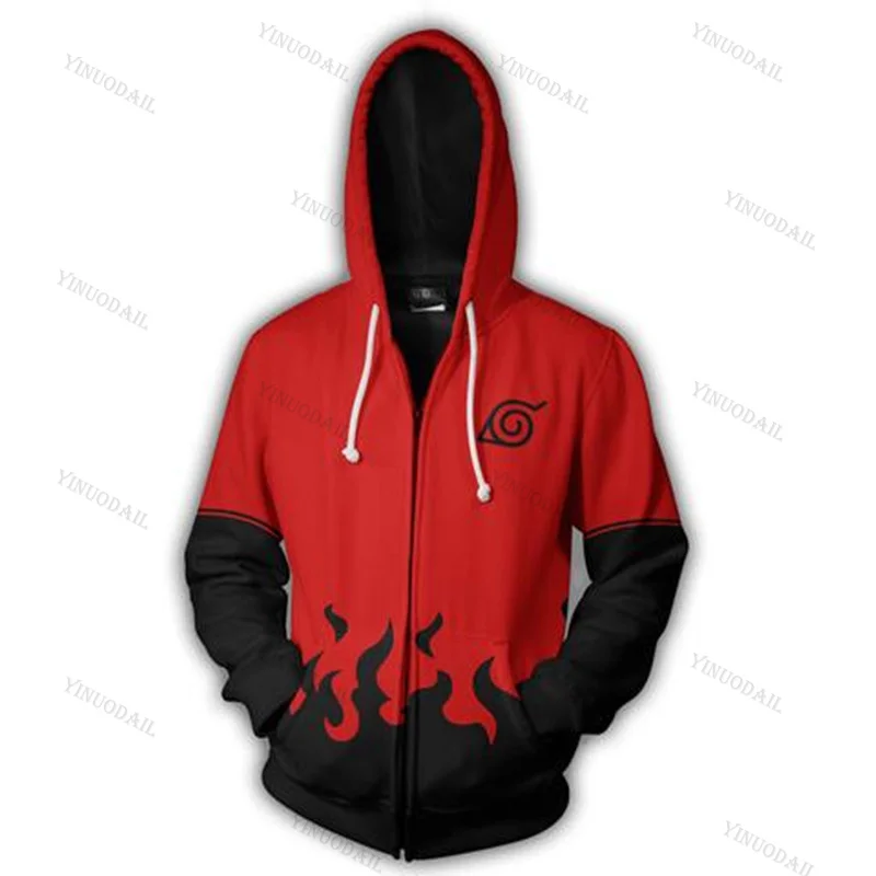 Anime Naruto Hoodie Hokage Uzumaki Uchiha Sasuke Hatake Kakashi Ootutuki Zipper Coat Tops Hoodies Sweatshirt Anime Naruto Hoodie Hokage Uzumaki Uchiha Sasuke Hatake Kakashi Ootutuki Zipper Coat Tops Hoodies Sweatshirt