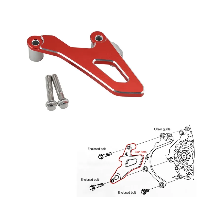 Мотоцикл CNC передняя Звездочка защитная крышка цепи протектор для Honda CRF250R CRF450R CRF