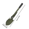 Folding Shovel Mini Military Shovel Outdoor Survival Metal Portable Tools For Children Digging Garden Planting Sand Dredging 4