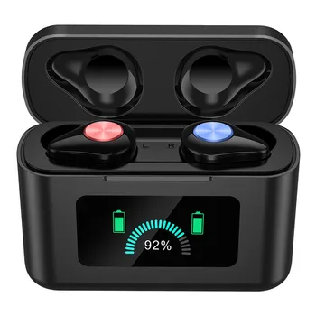 

Sports Multi-function Big Battery Bluetooth Headset, Multifunction Digital Display Color Screen Wireless Headset