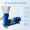 220V 380V Pellet Mill Multi-function Feed Food Pellet Making Machine Household Animal Feed Granulator 100kg/h-120kg/h ► Photo 2/6