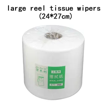 

High Quality Inkjet Printer Cleanroom 24*200M Reel Tissue Wipers