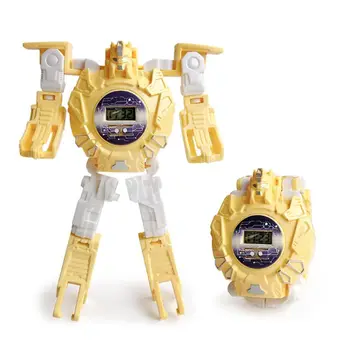 

Deformation Robot Watch Children Electronic Wristwatch Robots Transformation
