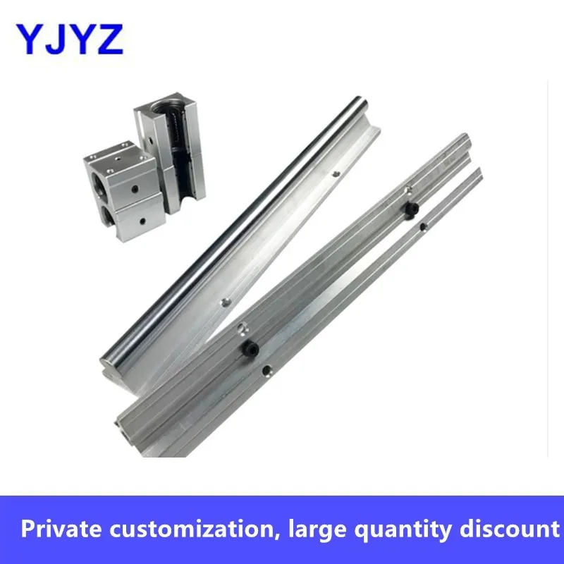 US $201.12 Factory Direct Sales Of High Quality Four SBR20 SlidersTwo SBR20linear Guide Optical Axis 12002600mm Multiple Options