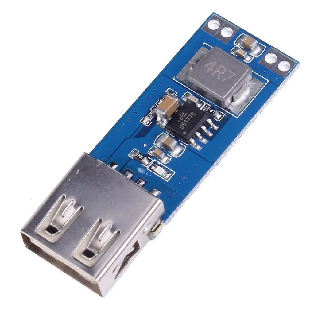 

Power Charge Module Step Up DC-DC 3V/3.3V/3.7V/4.2V to 5V USB 2A Step Up Power Module Precise Vehicle Charge Module 2019 New