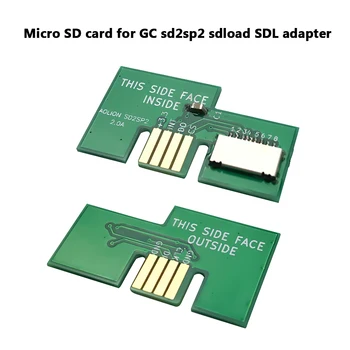 

TF Card Reader Replacement Memory Cards Accessories for SD2SP2 SDLoad SDL Adapter Support Serial Port Green 60x60x8mm