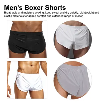 

Men's Underwear Shorts Breathable Comfort Soft Boxer Men's Boxer Briefs Round Side Pants