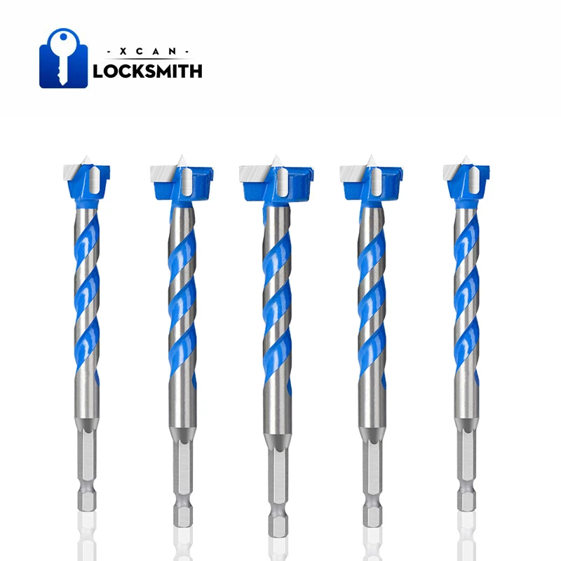 

1/4" Hex Shank Forstner Drill Bit 125mm Wood Drilling Hole Saw Cutter Self Centering Wood Cutter Drill Bit 16/18/20/22/25mm