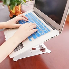 Подставка для ноутбуков Складной Алюминиевый Настольный держатель для планшета Настольный ПК Кронштейн регулируемый угол обзора для Ipad для Xiaomi Настольный ПК