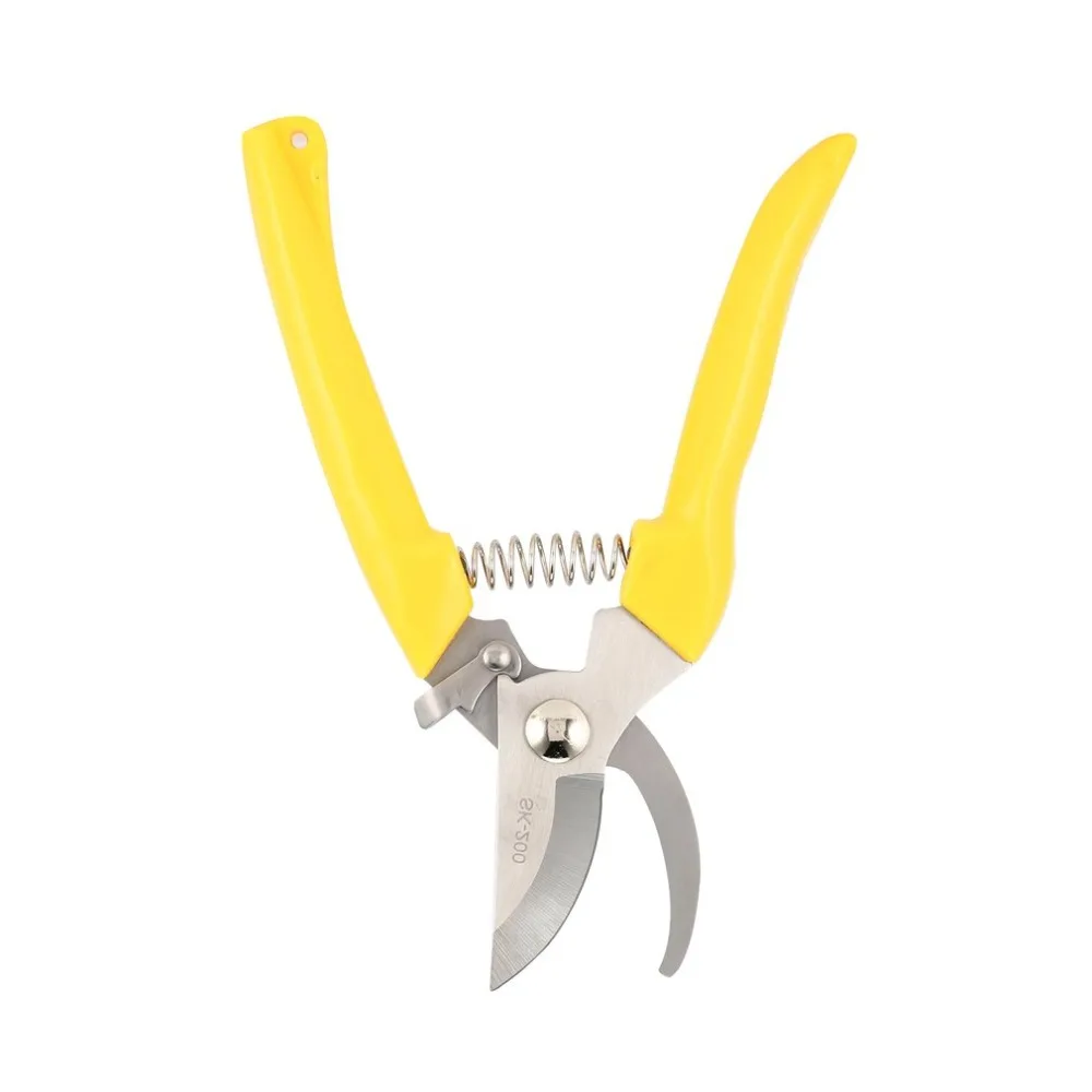 SHE.K Straight Shanks Stainless Steel Gardening Pruning Shears Garden Grafting Scissors Fruit Picking Pruning Tools