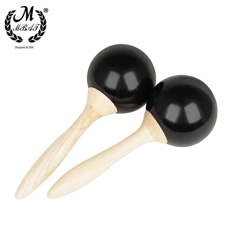 Brinquedos do Bebê Musicais de Madeira Mbat Orff Instrumentos Areia Martelo Maraca Chocalho Grande Abanador Brinquedo Crianças Educar Presentes Natal Presente m - Image 5