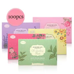 100pcs Korea Fragrant Tissue Paper Face Oil Absorbing Paper Plant Fibres Breathable Linen Pulp Blotting Paper For Face 100pcs Korea Fragrant Tissue Paper Face Oil Absorbing Paper Plant Fibres Breathable Linen Pulp Blotting Paper For Face