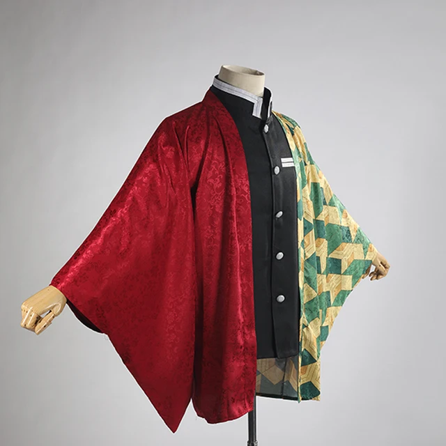 Demon Slayer Kimetsu no Yaiba Cosplay Costume Rengoku Kyoujurou Kanroji Mitsuri Agatsuma Zenitsu Men Women Jacket Haori Kimono only outside Kimono