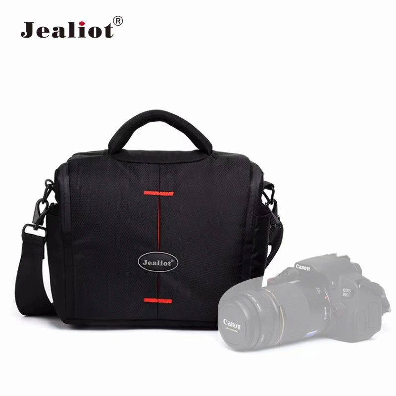 

Jealiot Camera Bag Dslr Roller Digital Photo Storage Box Camera Case Waterproof Shoulder Strap Sling for Canon Sony Sony a6000