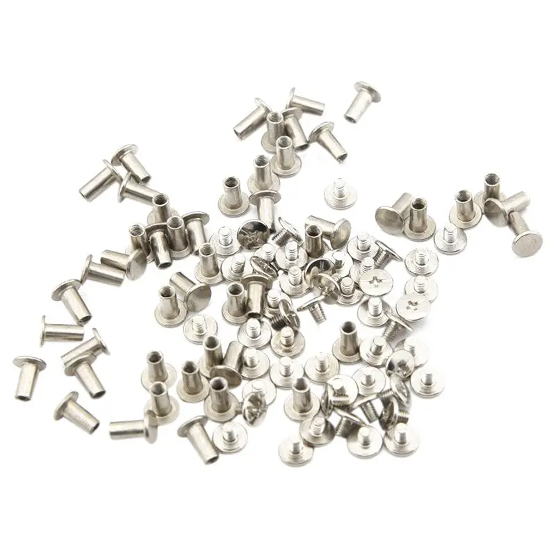 New-50pcs M5x10mm винт сообщения Чикаго винтовые заклепки