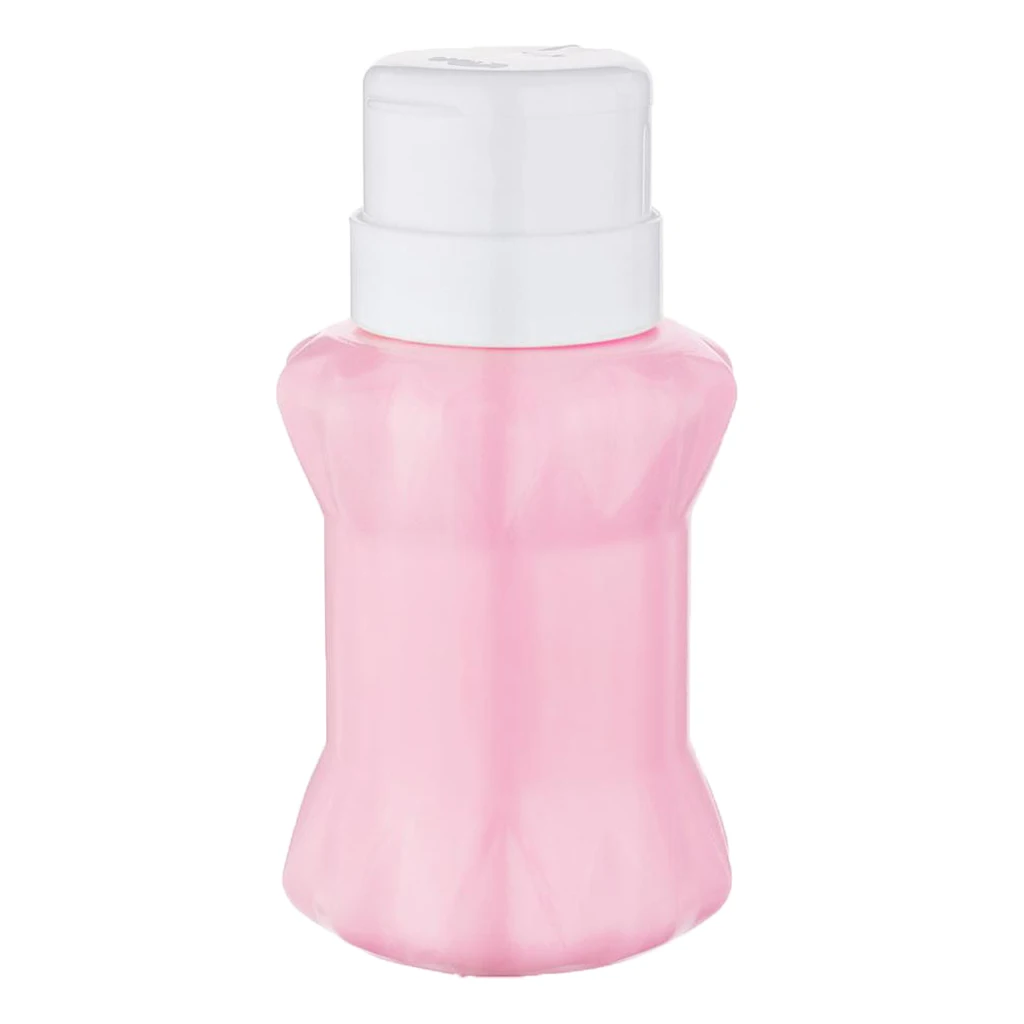 One Hand Touch Pump Dispenser Bottle with Flip Top Cap, 200ml