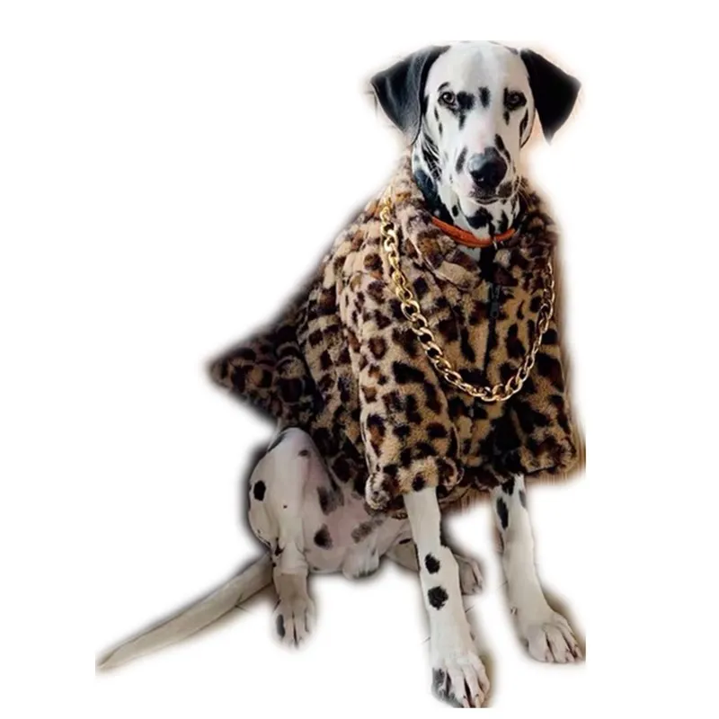 Howstar Puppy Clothing Pet Dog Leopard Hoodie Coat Lovely Warm Apparl Outfit Brown, XXS