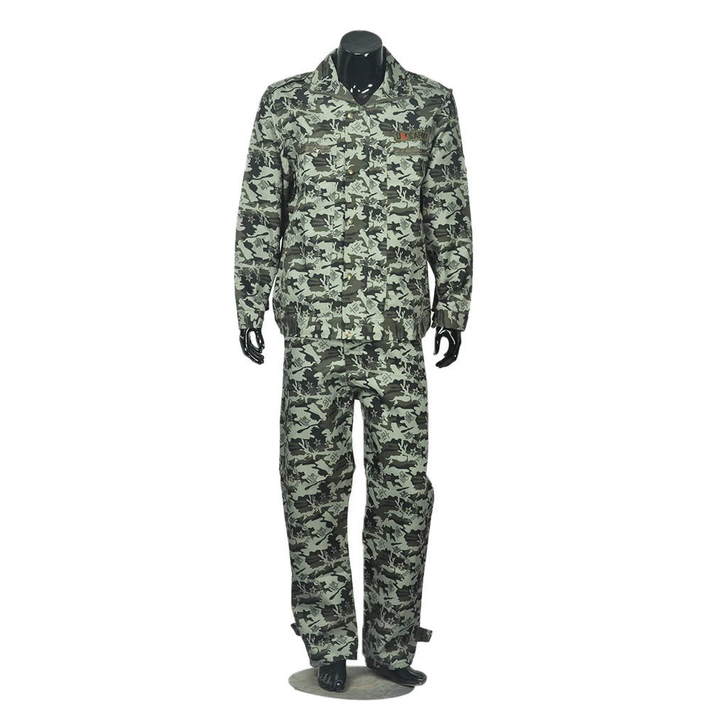 

Men Ghillie Suit CS Camouflage Suits Tactical Airsoft Uniform Jungle Camouflage Suit Hunting Set Training Uniform #918