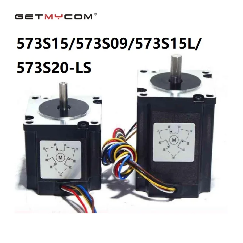 

Getmycom Оригинальный Новый 573S15 573S15-L 573S20-LS 3-фазный шаговый двигатель для NEMA23