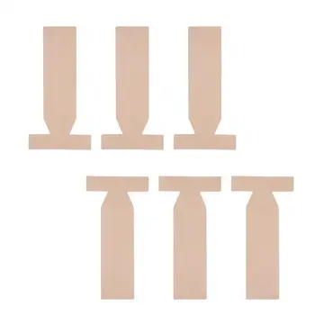 

6pcs Hallux Valgus Bandage Self Adhesive T Shaped Comfortable Foot Toe Bandage