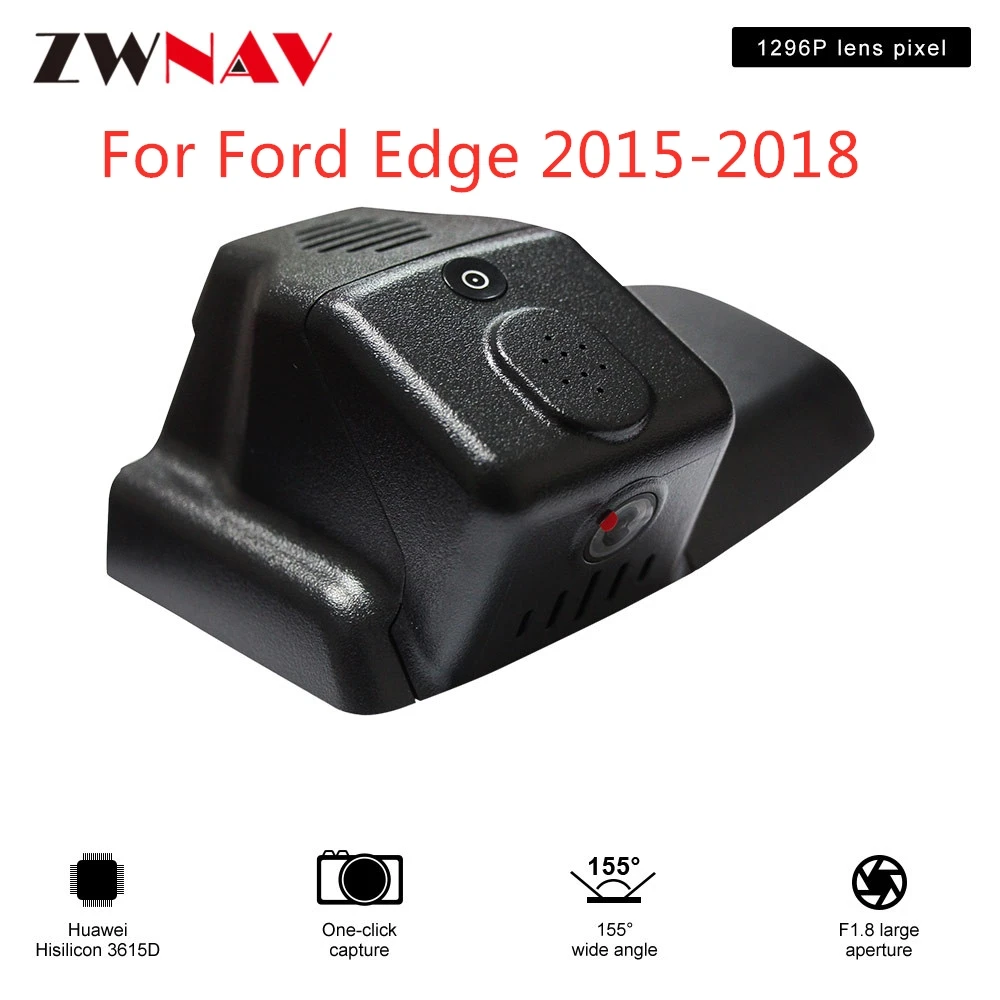 

Hidden Type HD Driving recorder dedicated For Ford Edge 2015-2018 DVR Dash cam Car front camera