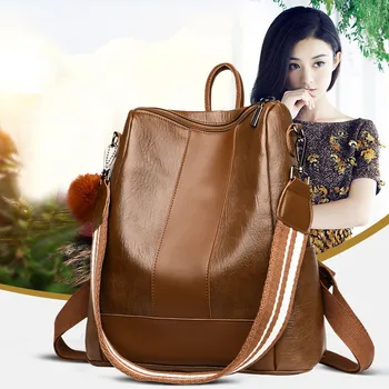 

Backpack Woman 2019 New Fashion Hundred-set Student Bag Outdoor Waterproof Travel Bag