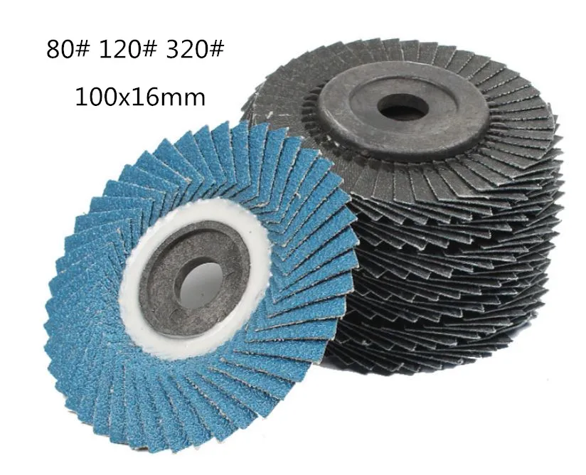 20pcs100x16mm диск шлифовальный диск 80 120 320 Грит абразивные инструменты подходит металлический для полировки железа удаления ржавчины шлифовальные круги