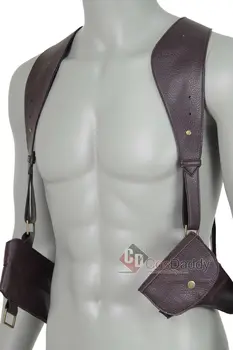 

Cosdaddy Holster Drake's Cosplay PU Gun Holster Belts Nathan Drake Cosplay Vest Props