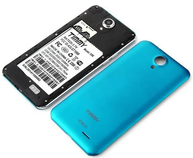 Оригинальная сенсорная панель для телефона timmy E86 5," ips HD Android 4,4 MTK6582 quad core