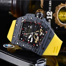 

New Style Alien Racing Car Watches Top Brand Luxury Watch Men's Quartz Watch DZ Male Clock