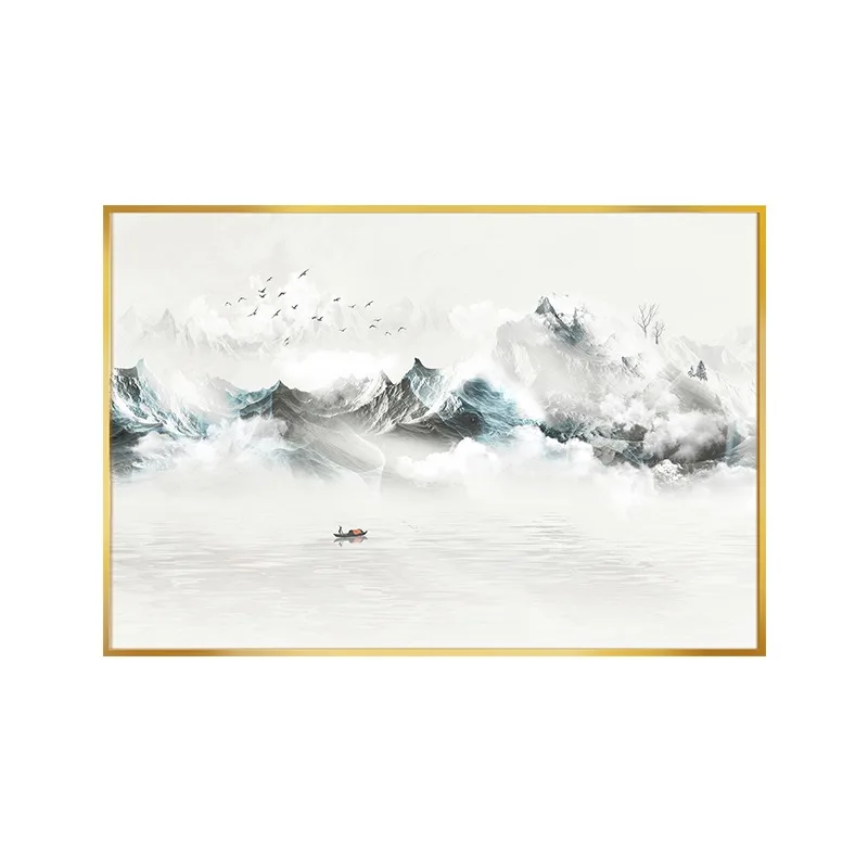 

Modern Abstract Oil Painting Print on Canvas Landscape Print Picture Canvas Painting Wall Art Picture Painting for Home Decor