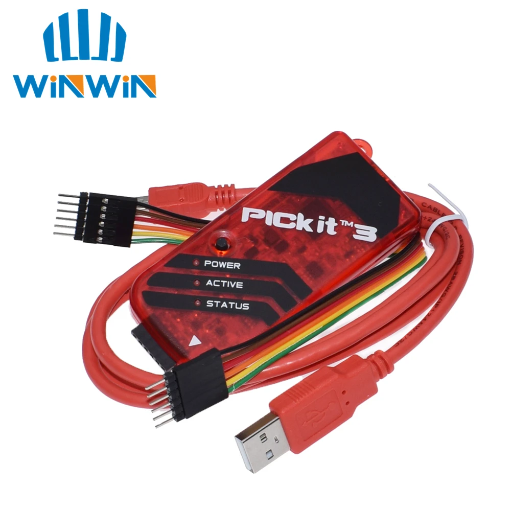1pcs PIC PICKit 3 PICKit3 PICKit3.5 programer Kit3 Simulator | Электронные компоненты и принадлежности