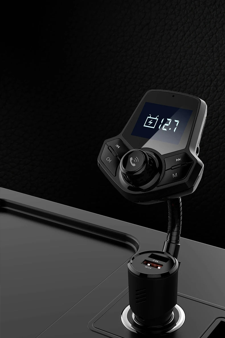 QC 3,0 HY 91 Автомобильный Bluetooth Hands Free MP3-плеер/телефон на радио fm-передатчик