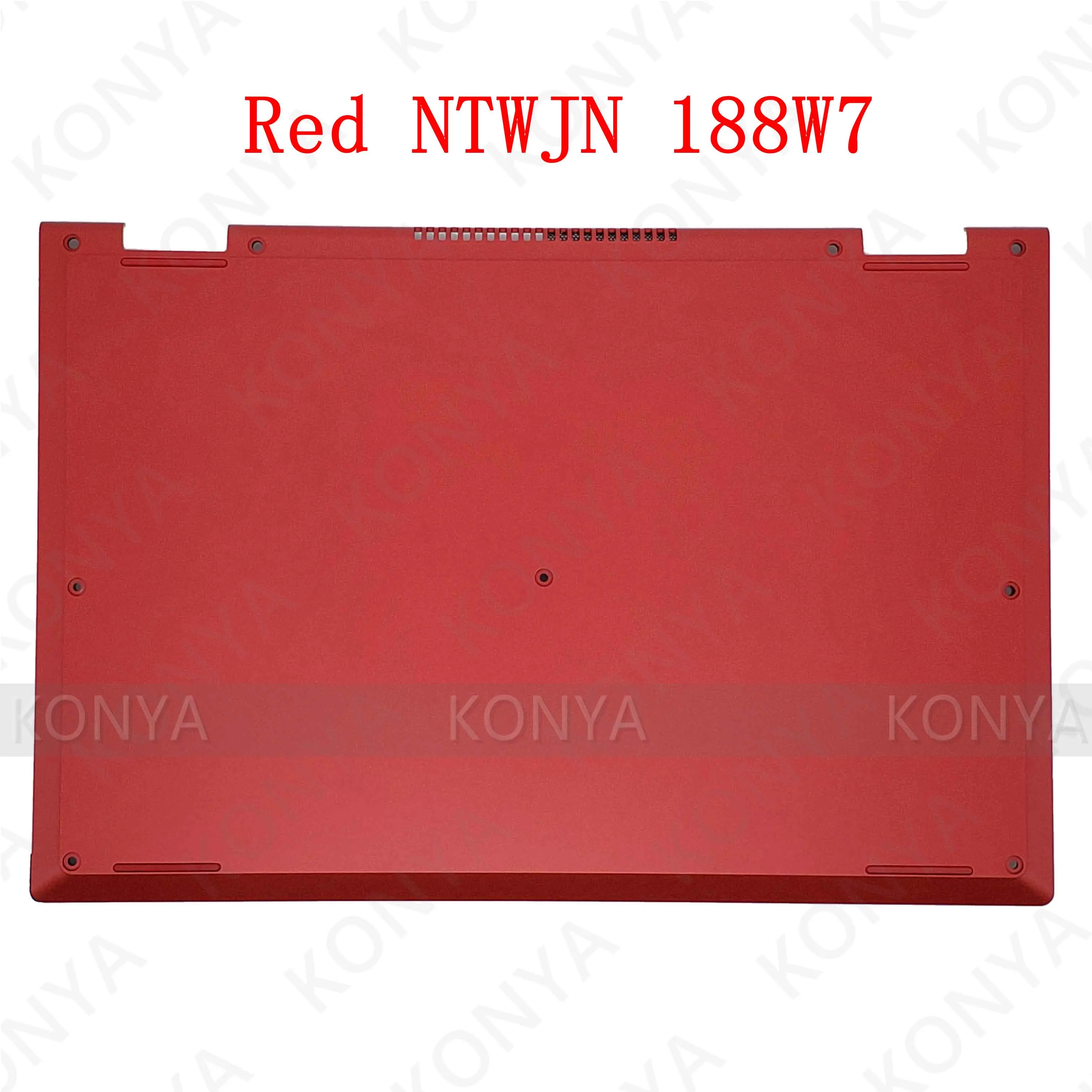 Для DELL Inspiron 11 3147 3148 3157 3158 D-Shell шасси Нижняя крышка DJXM1 серебро MWKRJ золото NTWJN 188W7 красный - Цвет: Red NTWJN 188W7