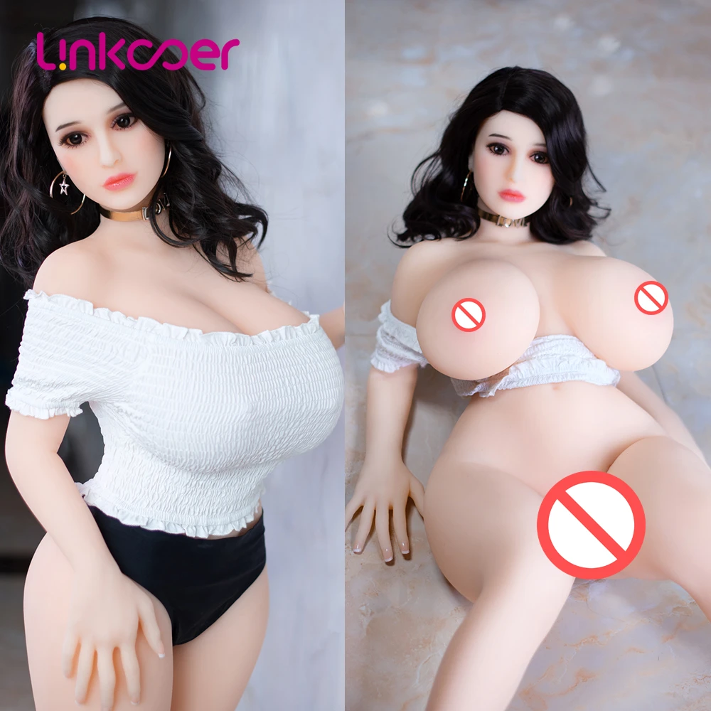 Linkooer Newest 108cm Chubby Sex Dolls Big Ass Huge Boobs Lifelike Vagina Anus Oral Silicone Full Body Love Doll Adult Sex Toy - Sex Dolls