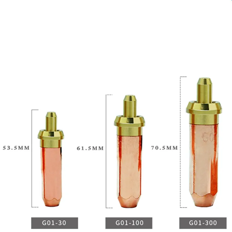 10 шт. газовой резки фонарь Советы Насадка электрод G01-30/100/300 1 #2 #3 # ацетилен/пропан