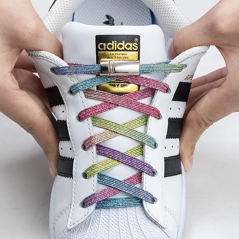 adidas shoes with elastic laces