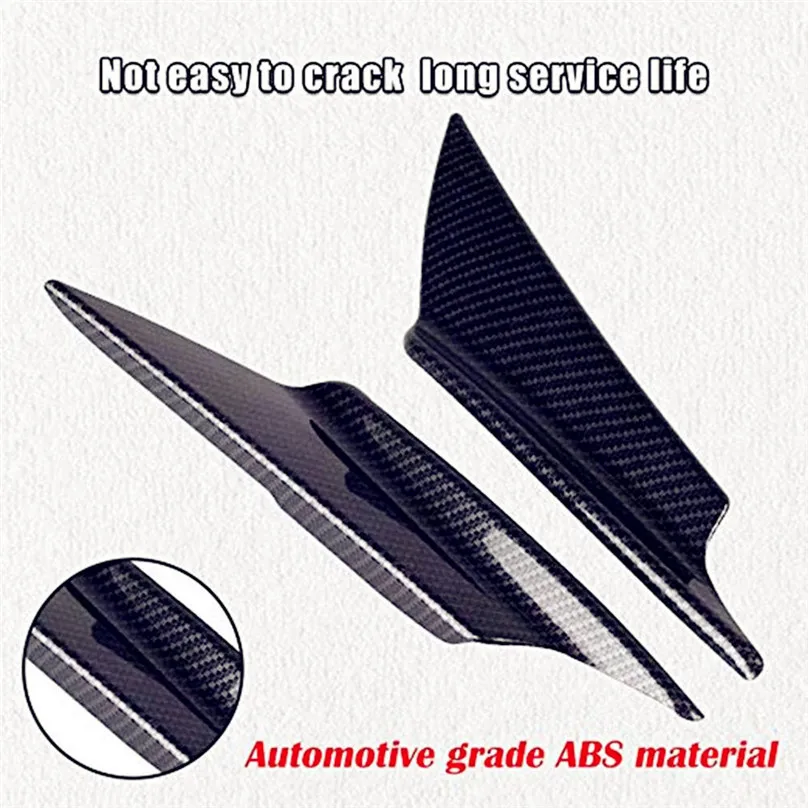 Car Body Bumper Wind Knife Carbon Fiber Spoiler for Mercedes Benz A-Class X-Class S65 S63 S600 S560e A180 AMG GT GLC GLE GLS | Автомобили