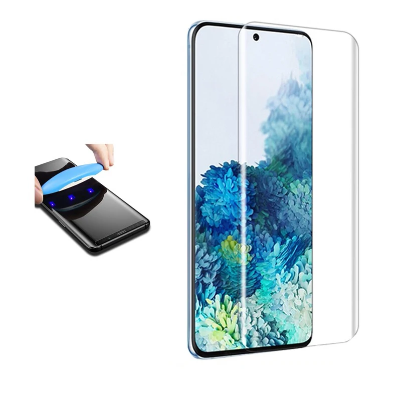 Защитное стекло для Samsung Galaxy Note 8 9 10 Plus 20 Ultra полное покрытие | Мобильные телефоны и