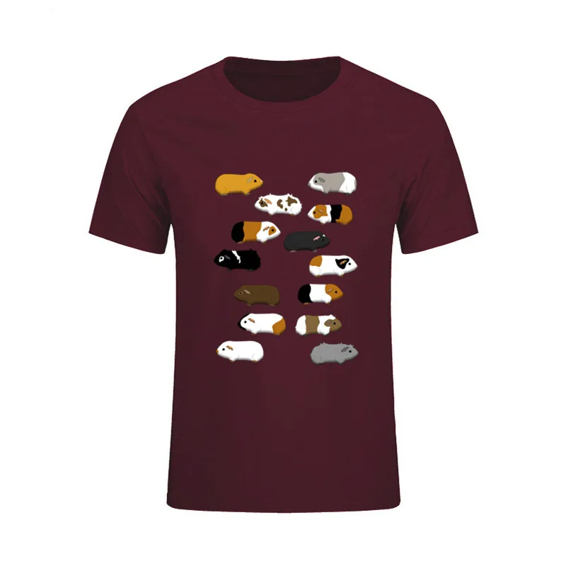 Футболки новинка Camisetas Мужская футболка морская свинка мужские футболки с