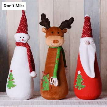 

Christmas Santa Claus Snowman Elk Dolls Creative No Leg No Hand Dolls Xmas Tree Decoration New Year Gift Arbol De Navidad